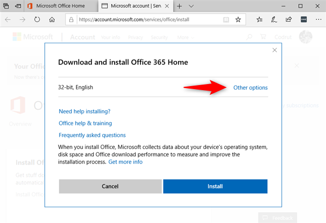 office365 install 9